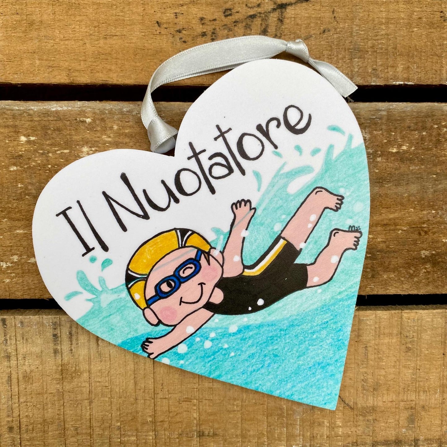 LA NUOTATRICE - IL NUOTATORE