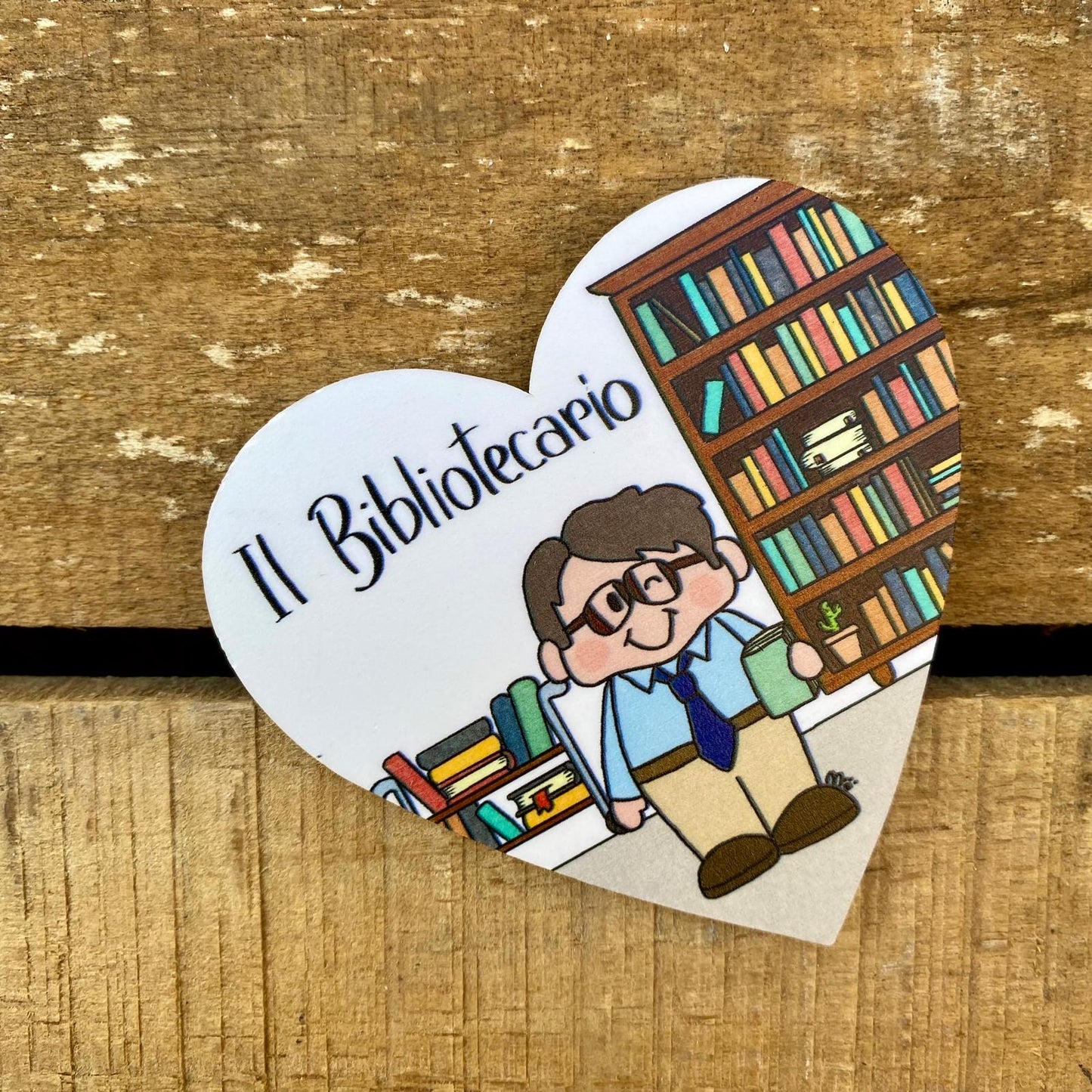 LA BIBLIOTECARIA - IL BIBLIOTECARIO