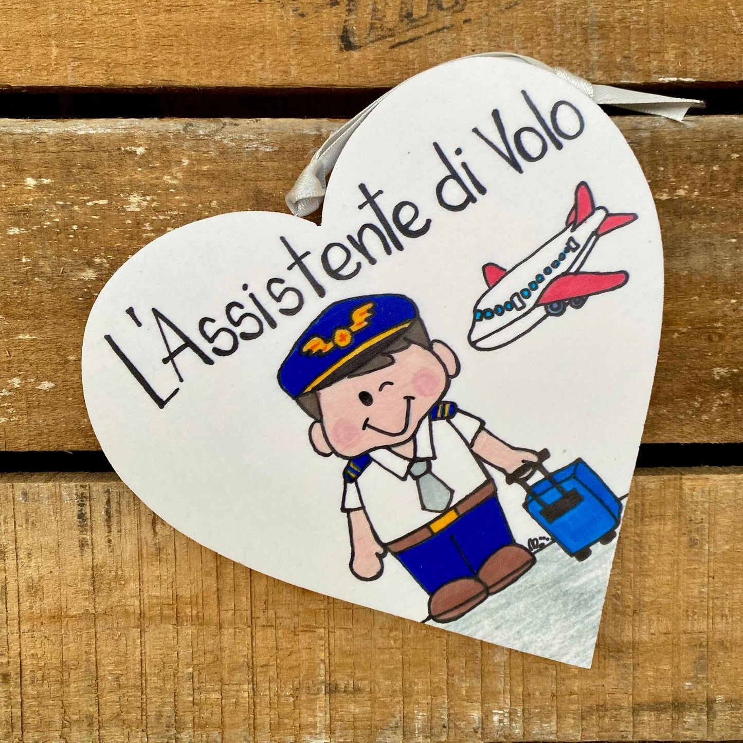 L' ASSISTENTE DI VOLO DONNA - L' ASSISTENTE DI VOLO UOMO