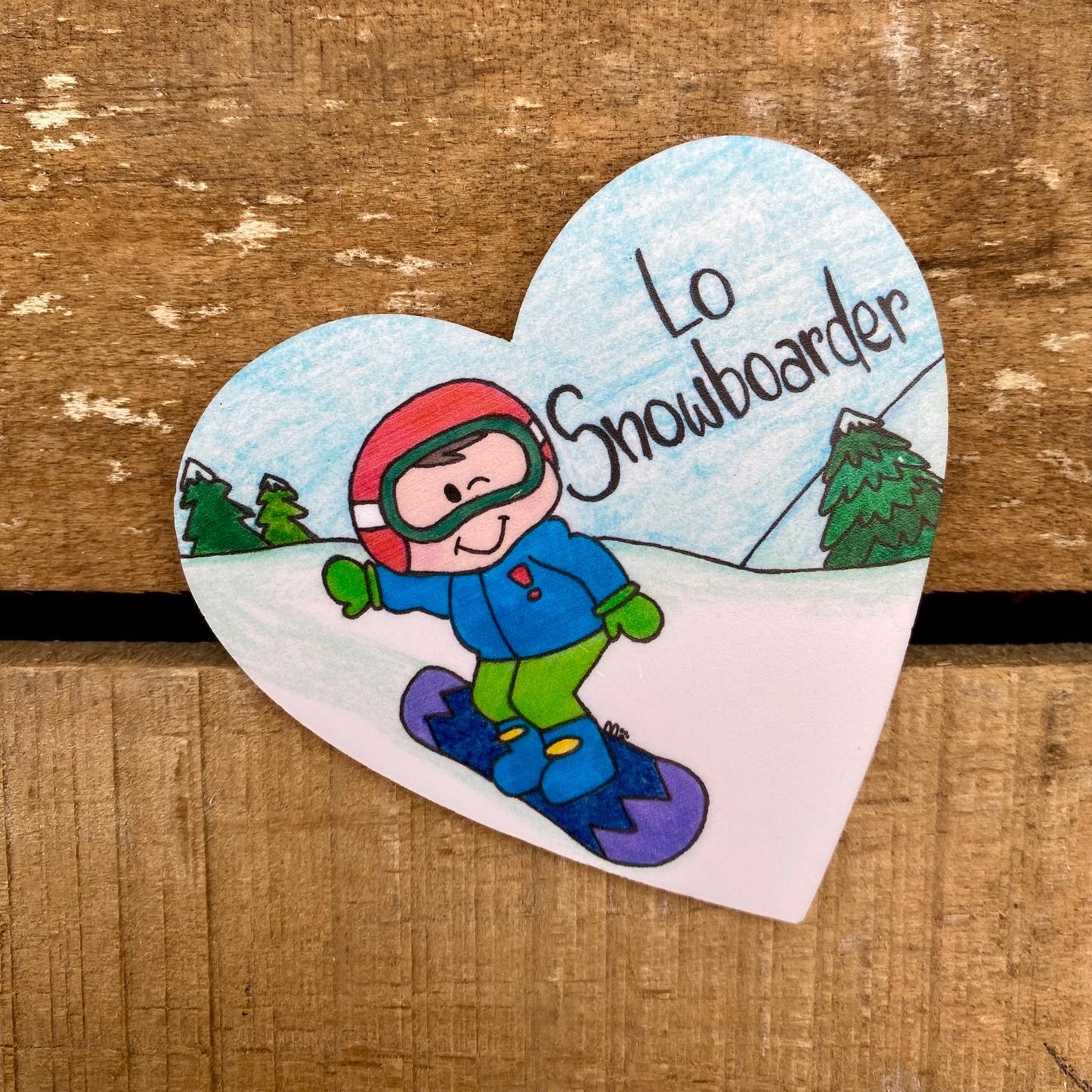 LA SNOWBOARDER - LO SNOWBOARDER