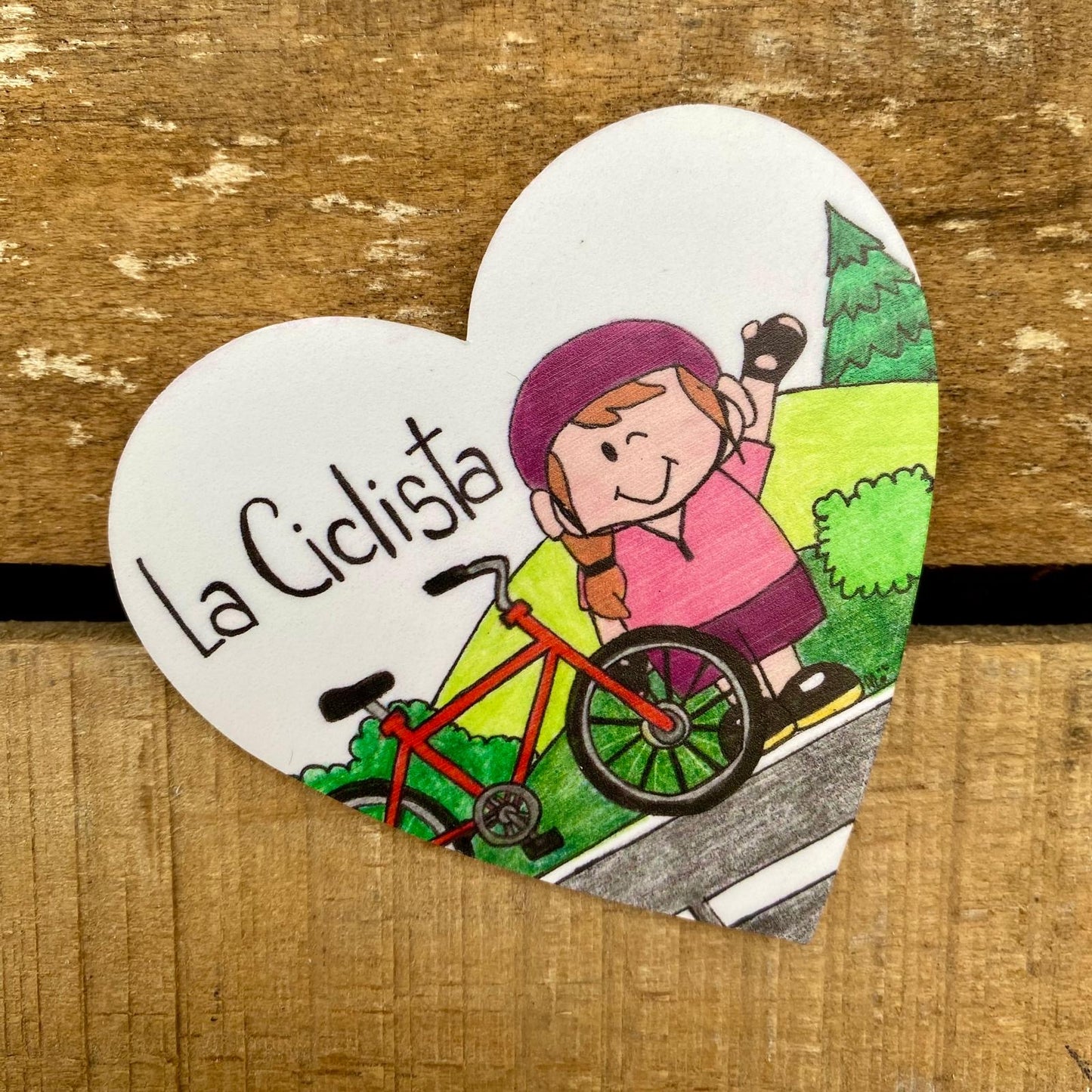 LA CICLISTA - IL CICLISTA