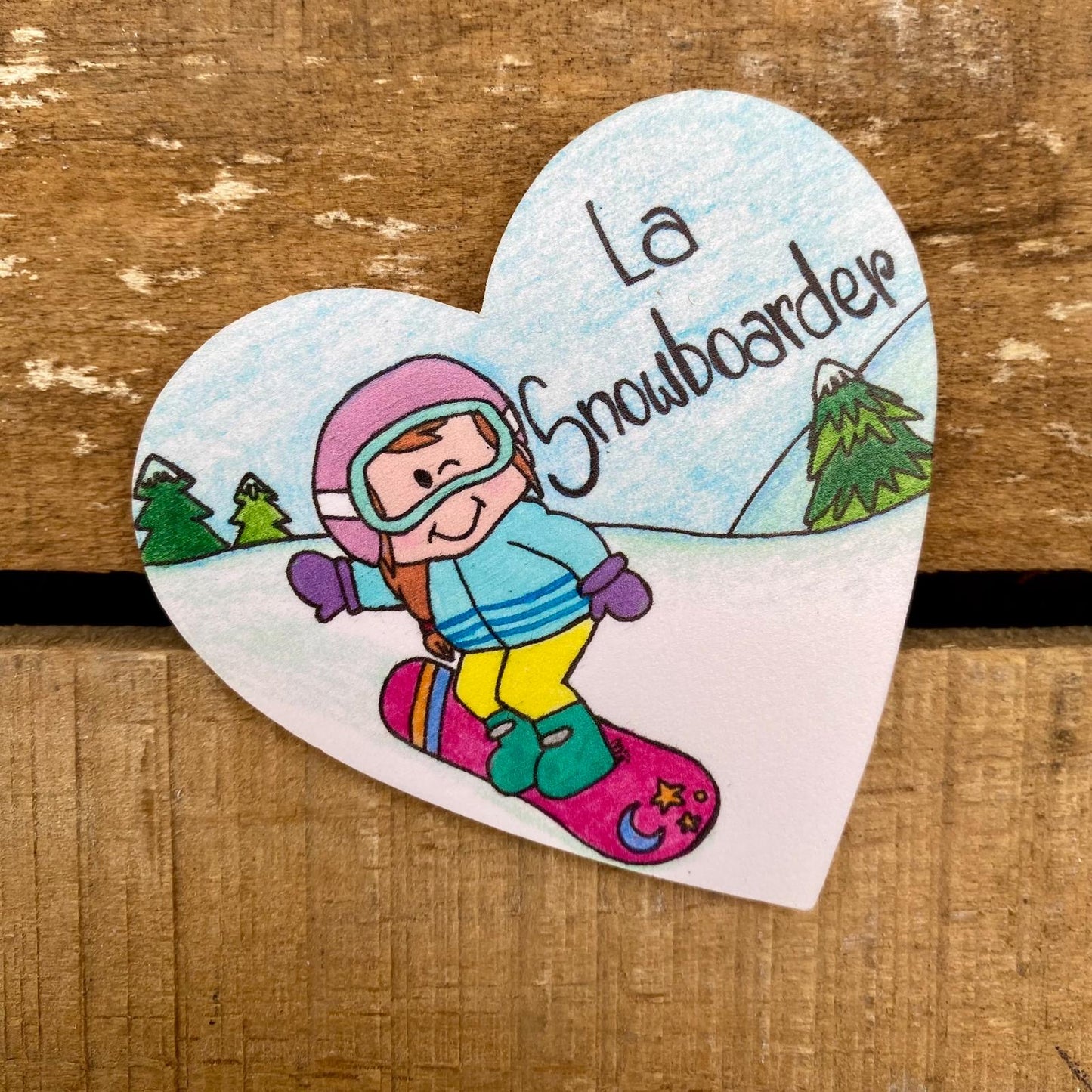 LA SNOWBOARDER - LO SNOWBOARDER
