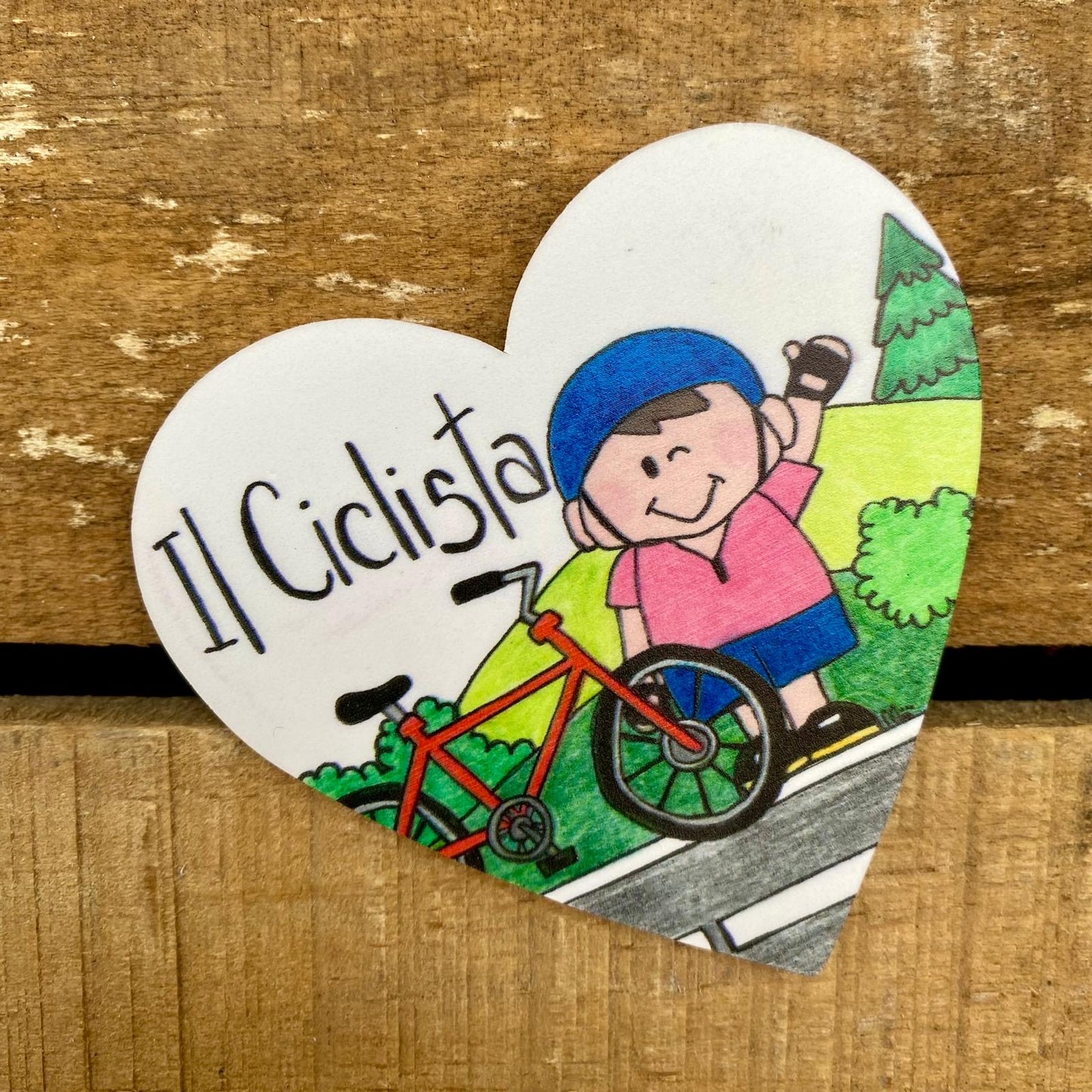 LA CICLISTA - IL CICLISTA