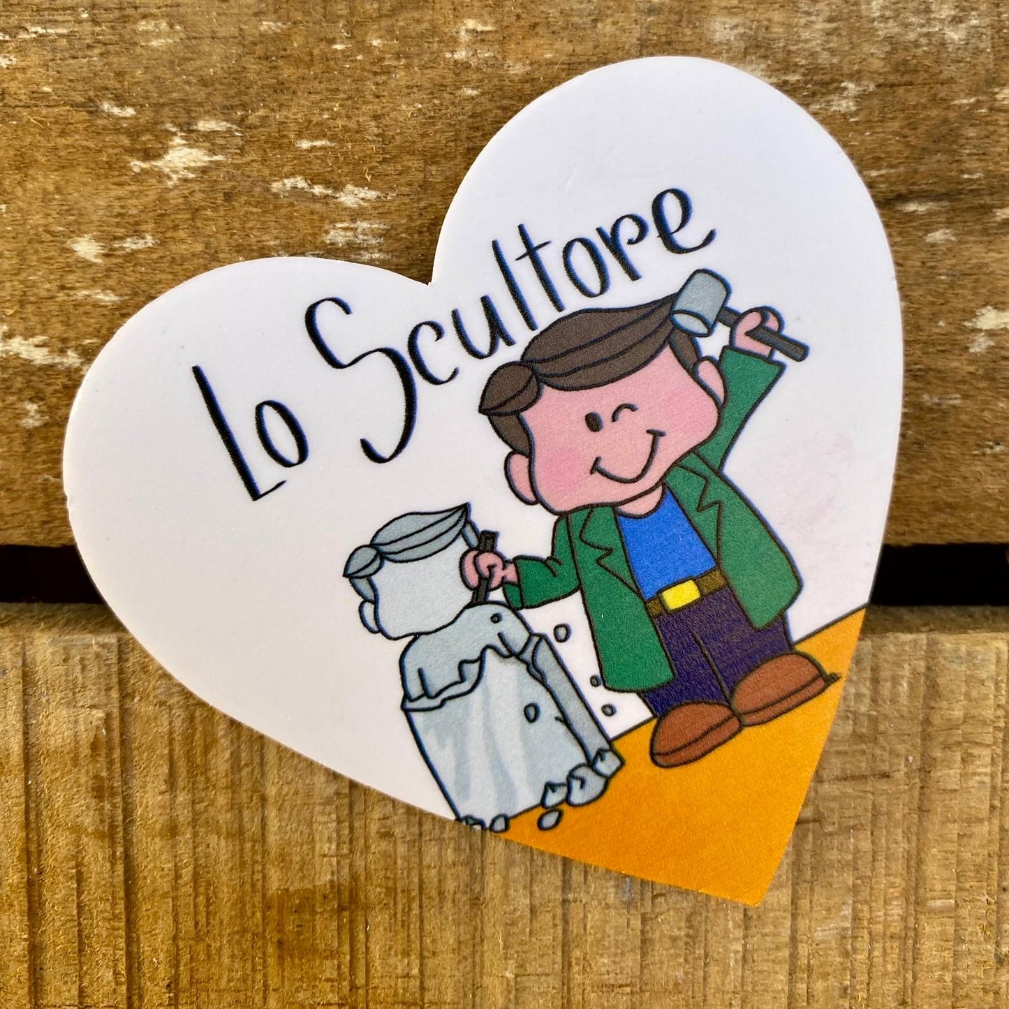 LA SCULTRICE - LO SCULTORE