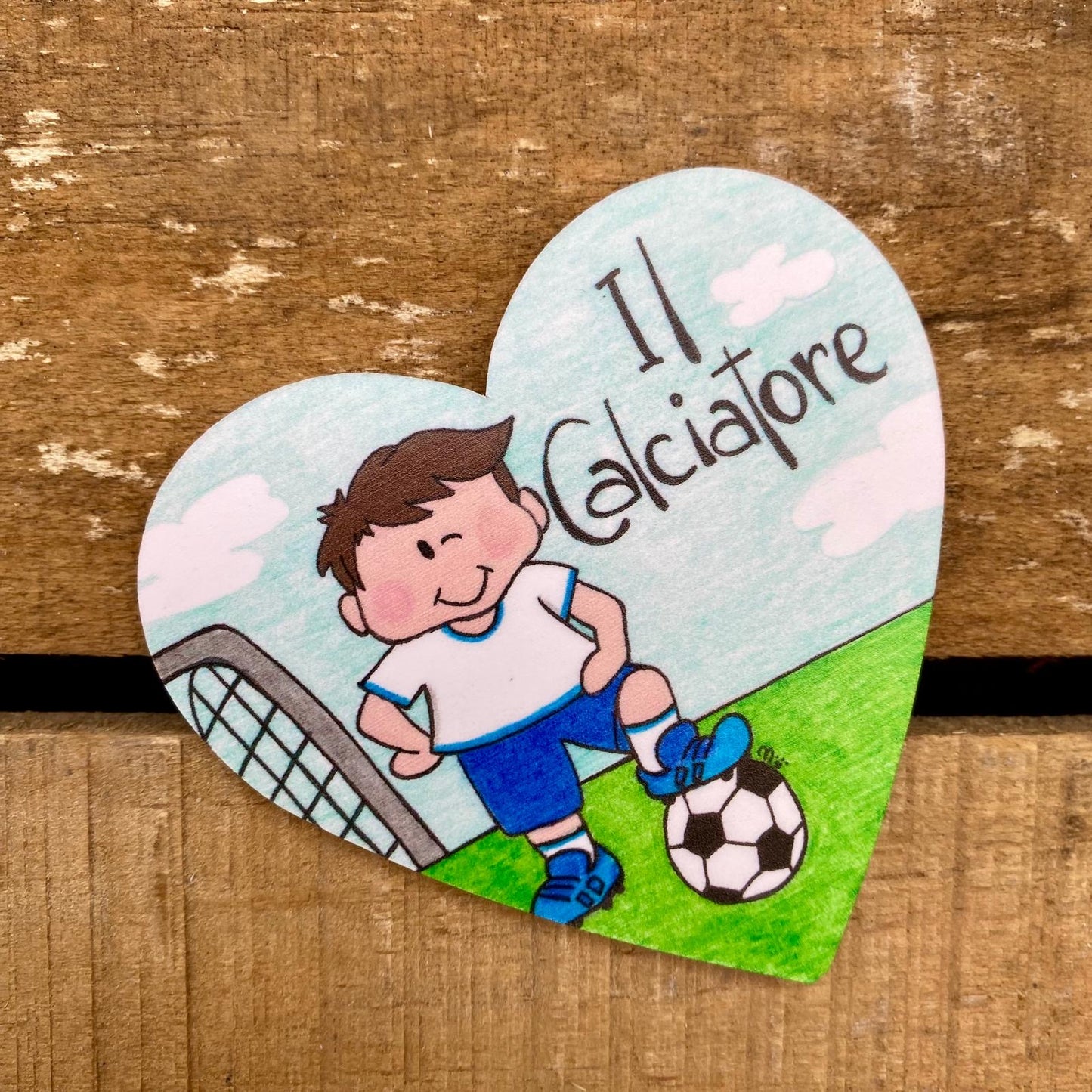 IL CALCIATORE - LA CALCIATRICE