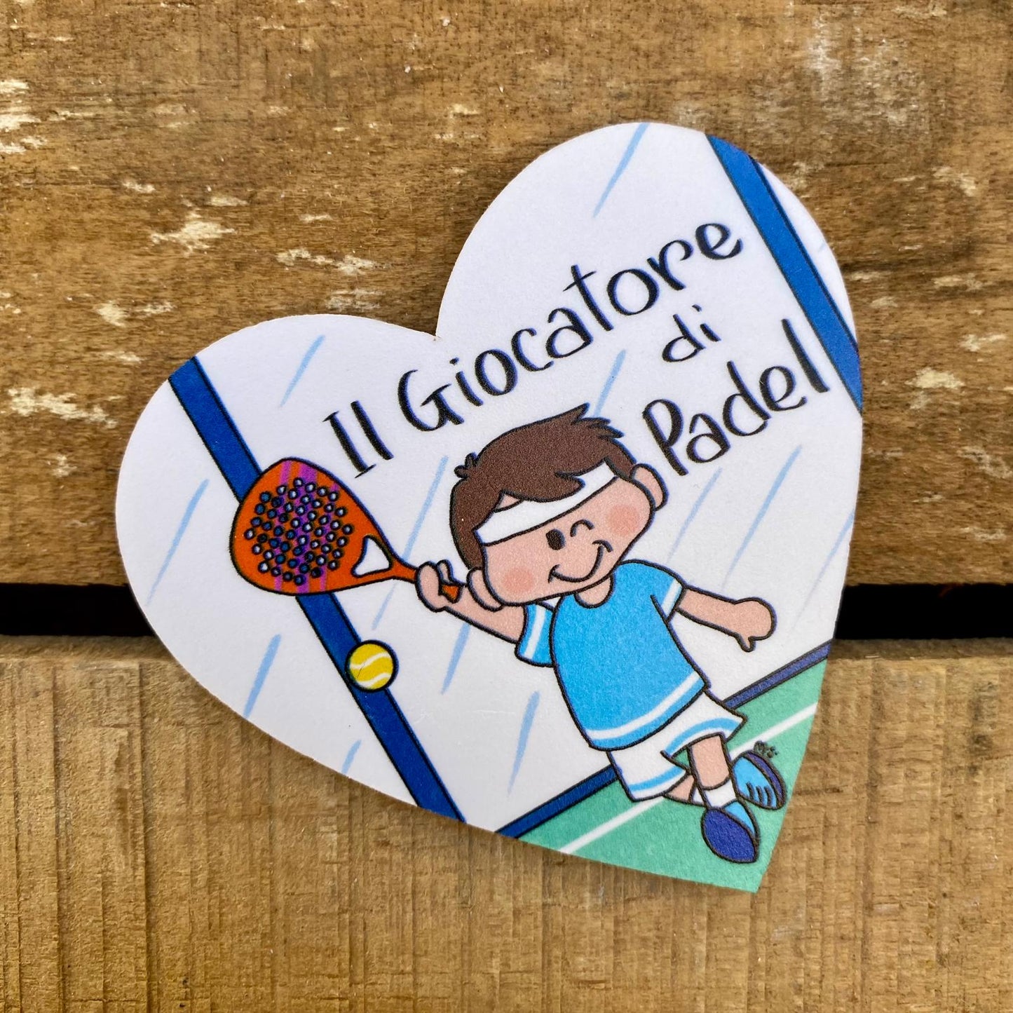 LA GIOCATRICE DI PADEL - IL GIOCATORE DI PADEL
