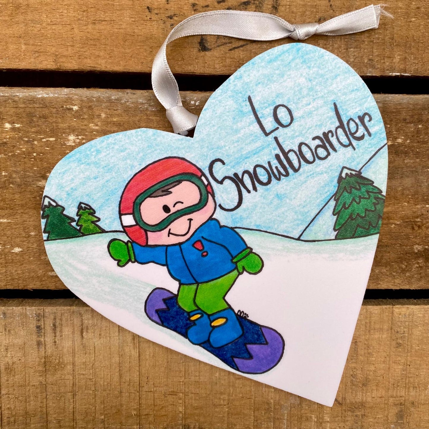 LA SNOWBOARDER - LO SNOWBOARDER