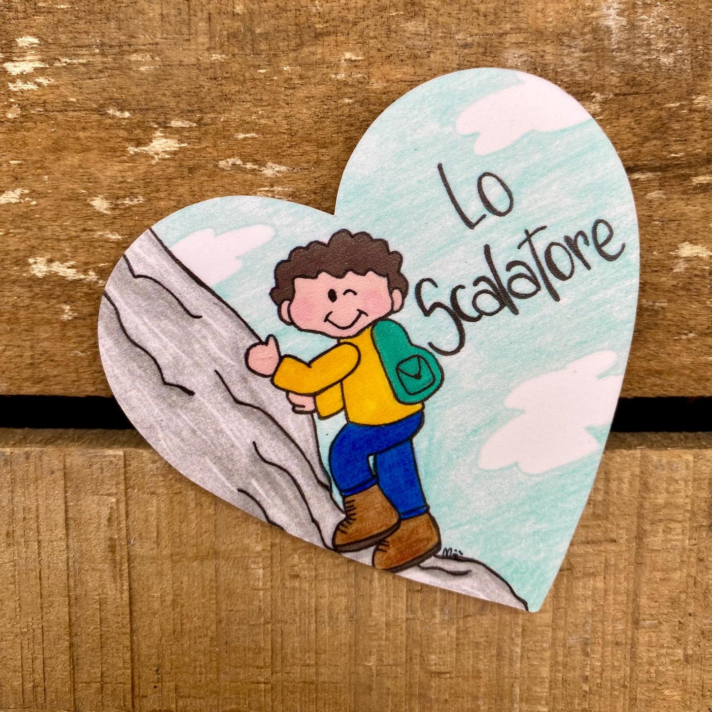 LA SCALATRICE - LO SCALATORE