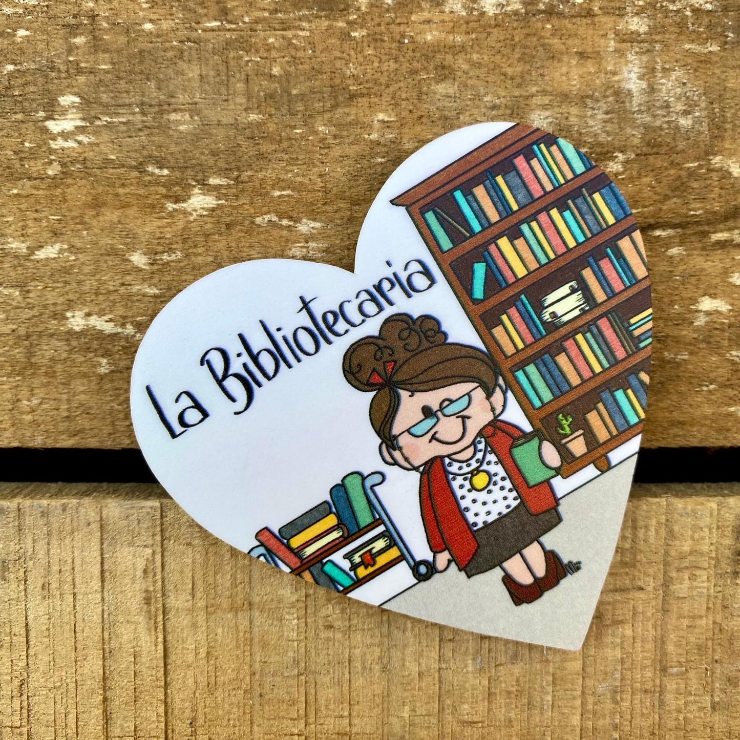 LA BIBLIOTECARIA - IL BIBLIOTECARIO