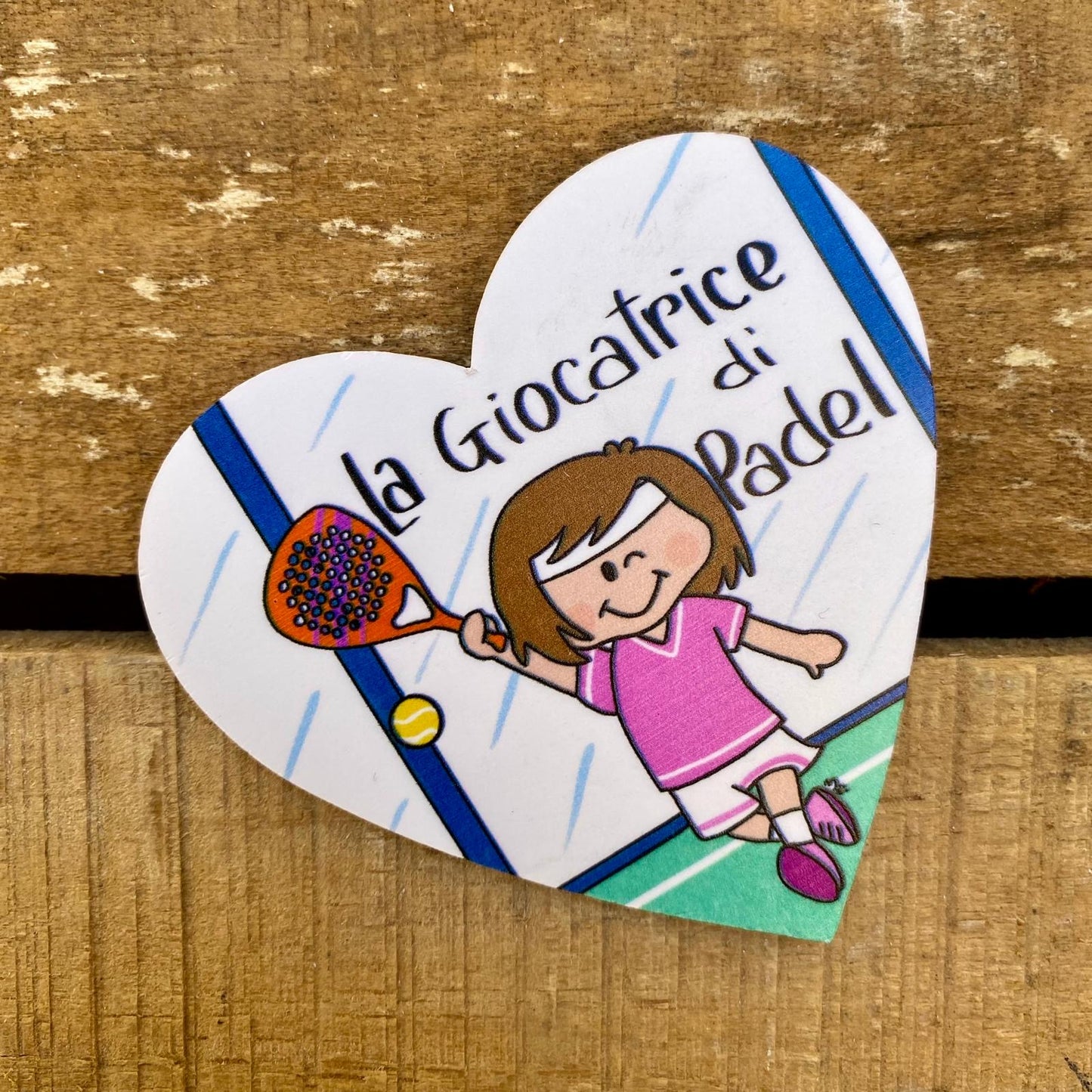 LA GIOCATRICE DI PADEL - IL GIOCATORE DI PADEL