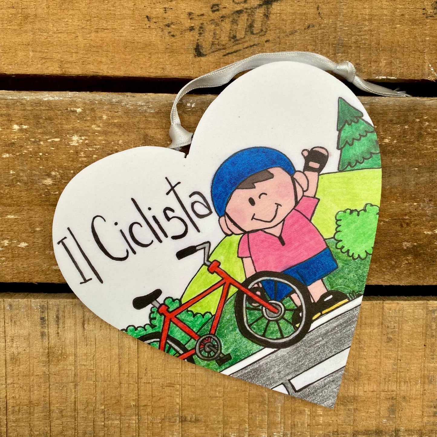 LA CICLISTA - IL CICLISTA