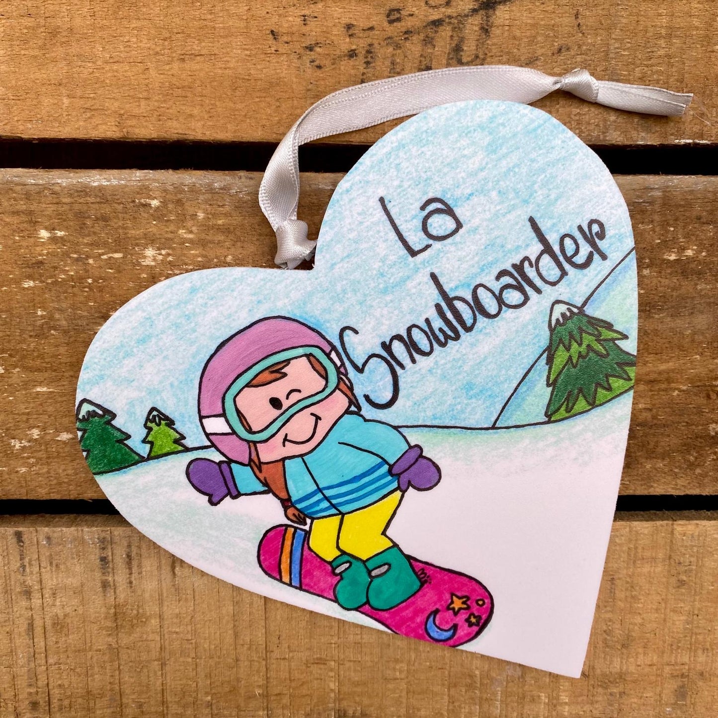LA SNOWBOARDER - LO SNOWBOARDER