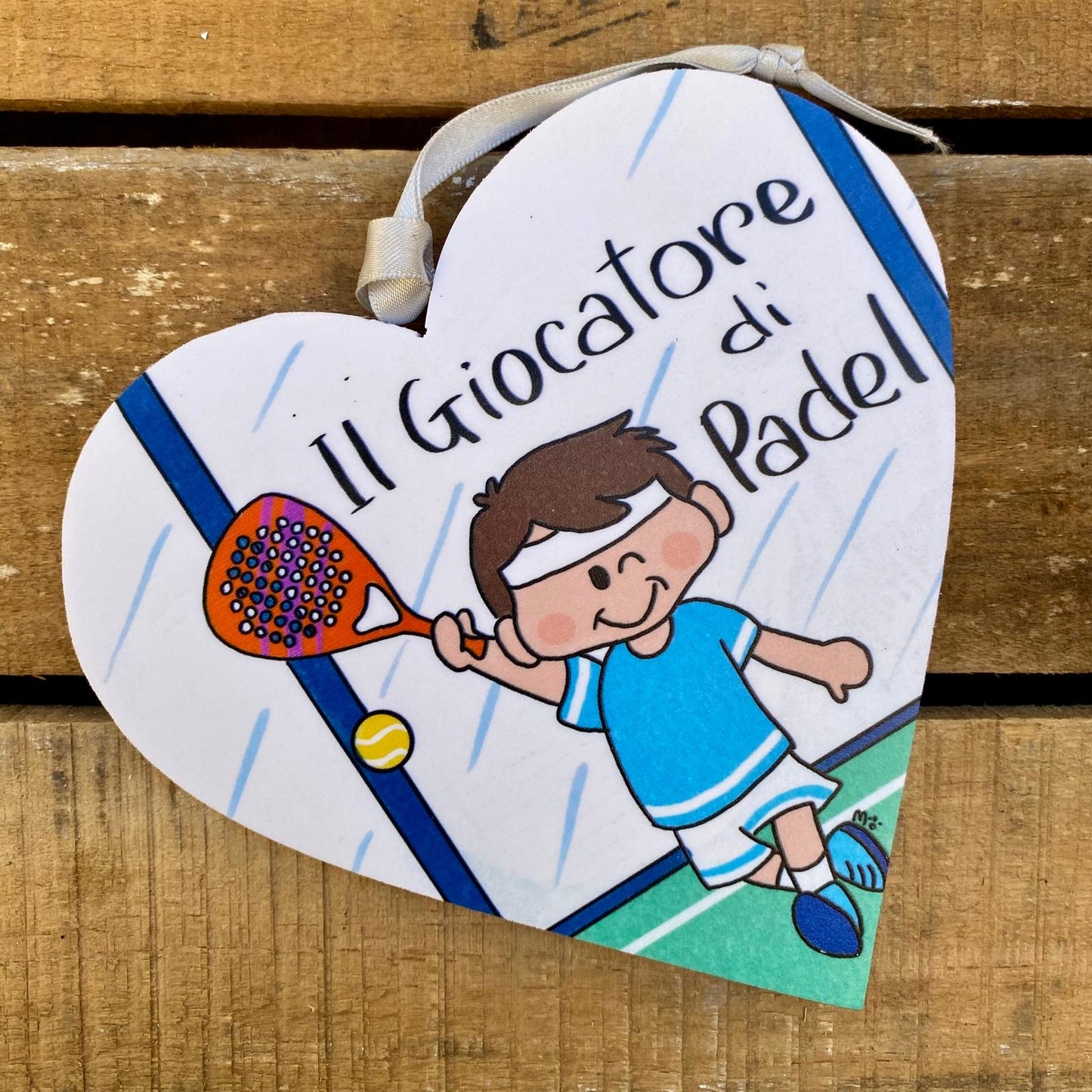 LA GIOCATRICE DI PADEL - IL GIOCATORE DI PADEL