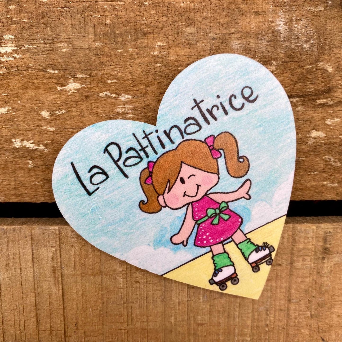 LA PATTINATRICE (con rotelle)