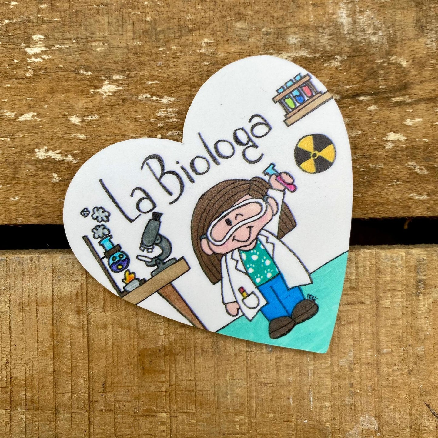 LA BIOLOGA - IL BIOLOGO