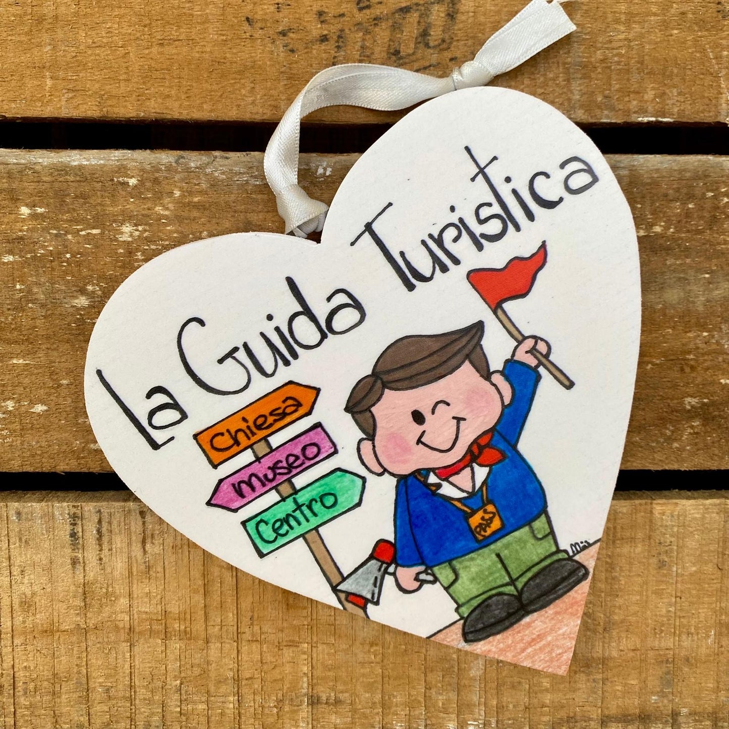 LA GUIDA TURISTICA DONNA - LA GUIDA TURISTICA UOMO