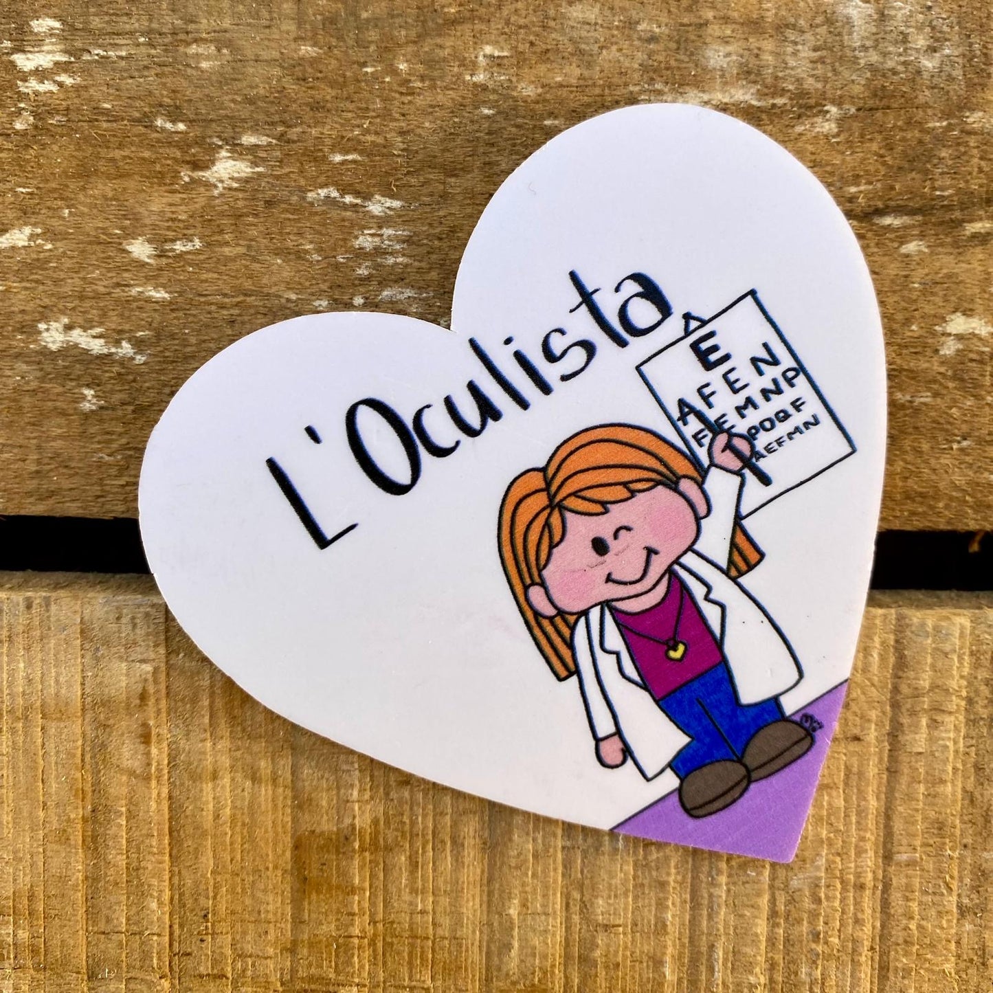 L' OCULISTA DONNA - L' OCULISTA UOMO