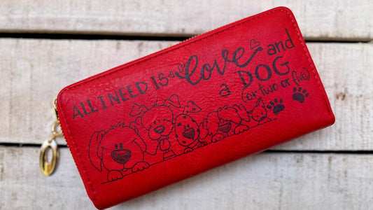 Portafoglio dedica cani