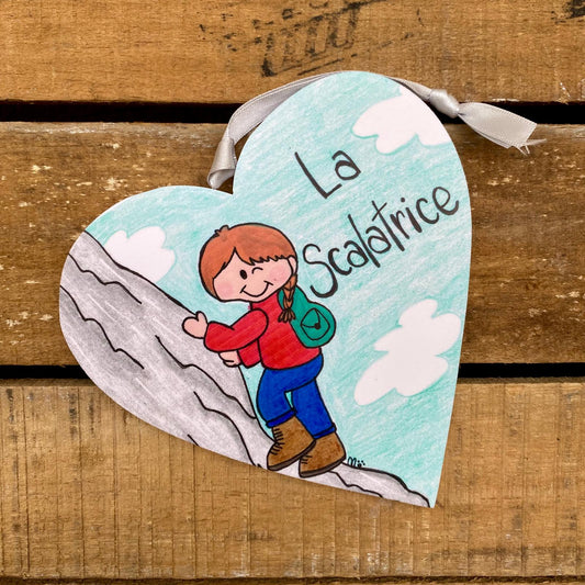 LA SCALATRICE - LO SCALATORE
