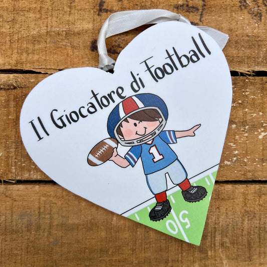 IL GIOCATORE DI FOOTBALL