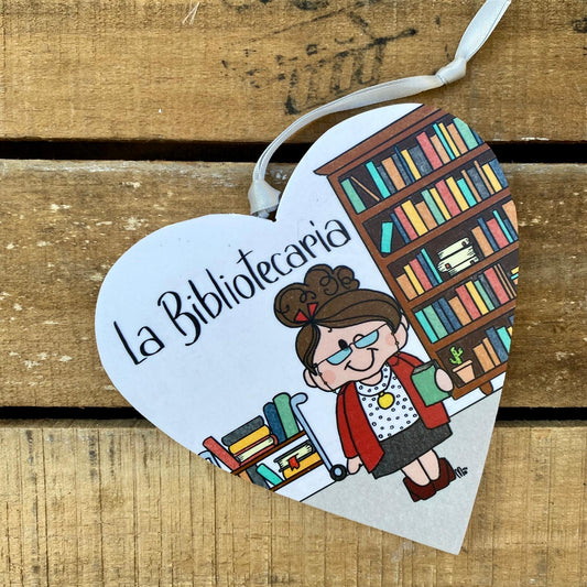 LA BIBLIOTECARIA - IL BIBLIOTECARIO