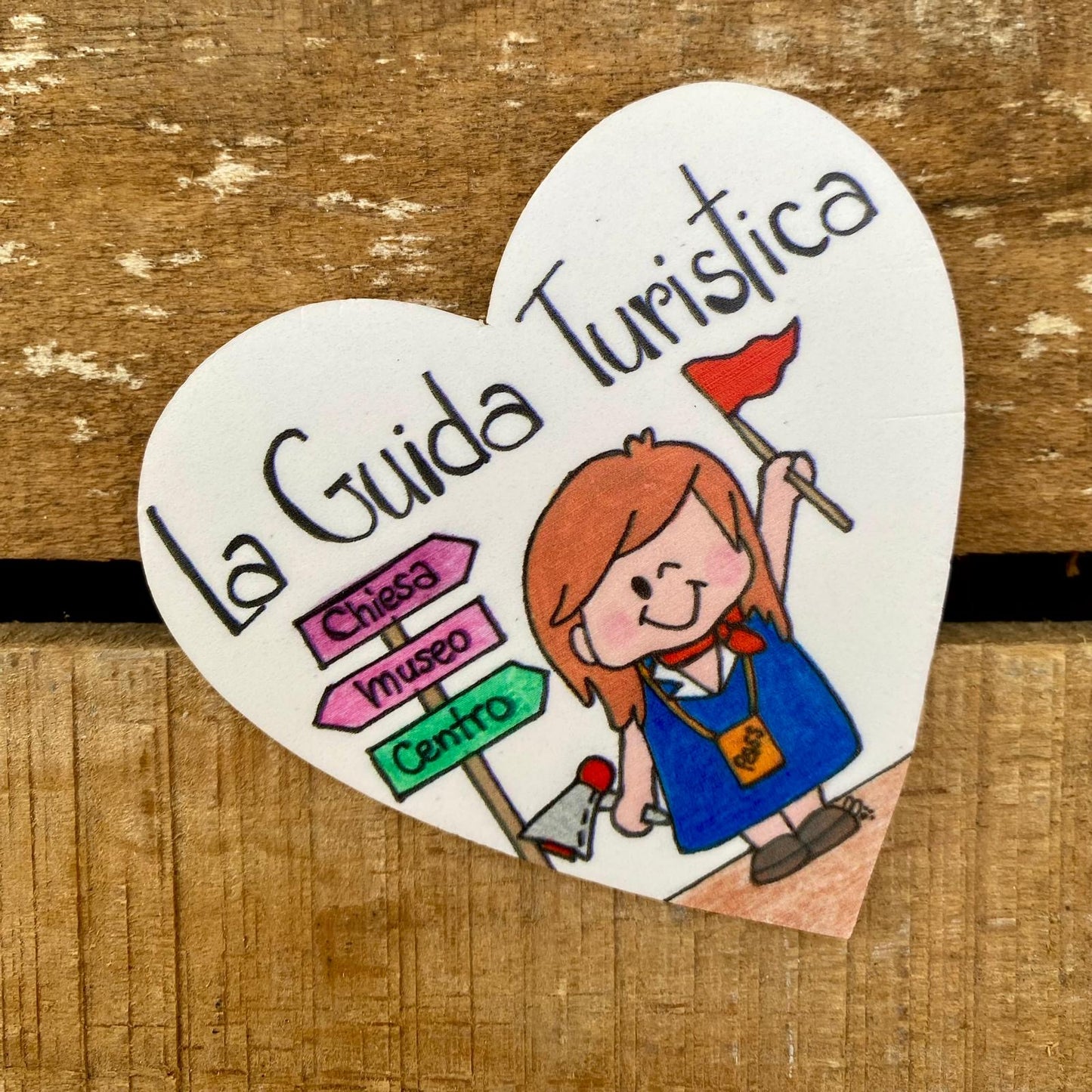 LA GUIDA TURISTICA DONNA - LA GUIDA TURISTICA UOMO
