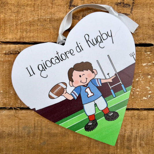 IL GIOCATORE DI RUGBY