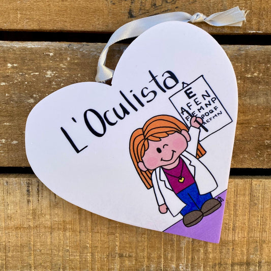L' OCULISTA DONNA - L' OCULISTA UOMO
