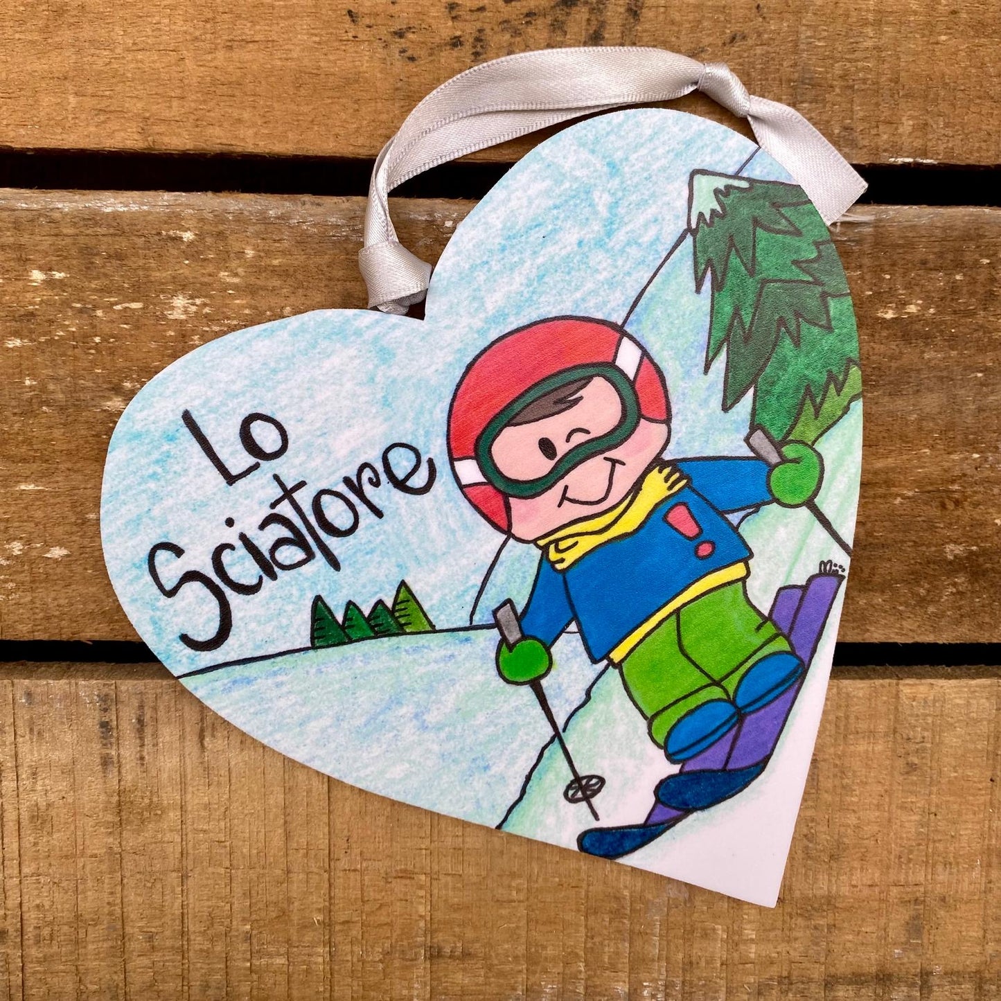 LA SCIATRICE - LO SCIATORE