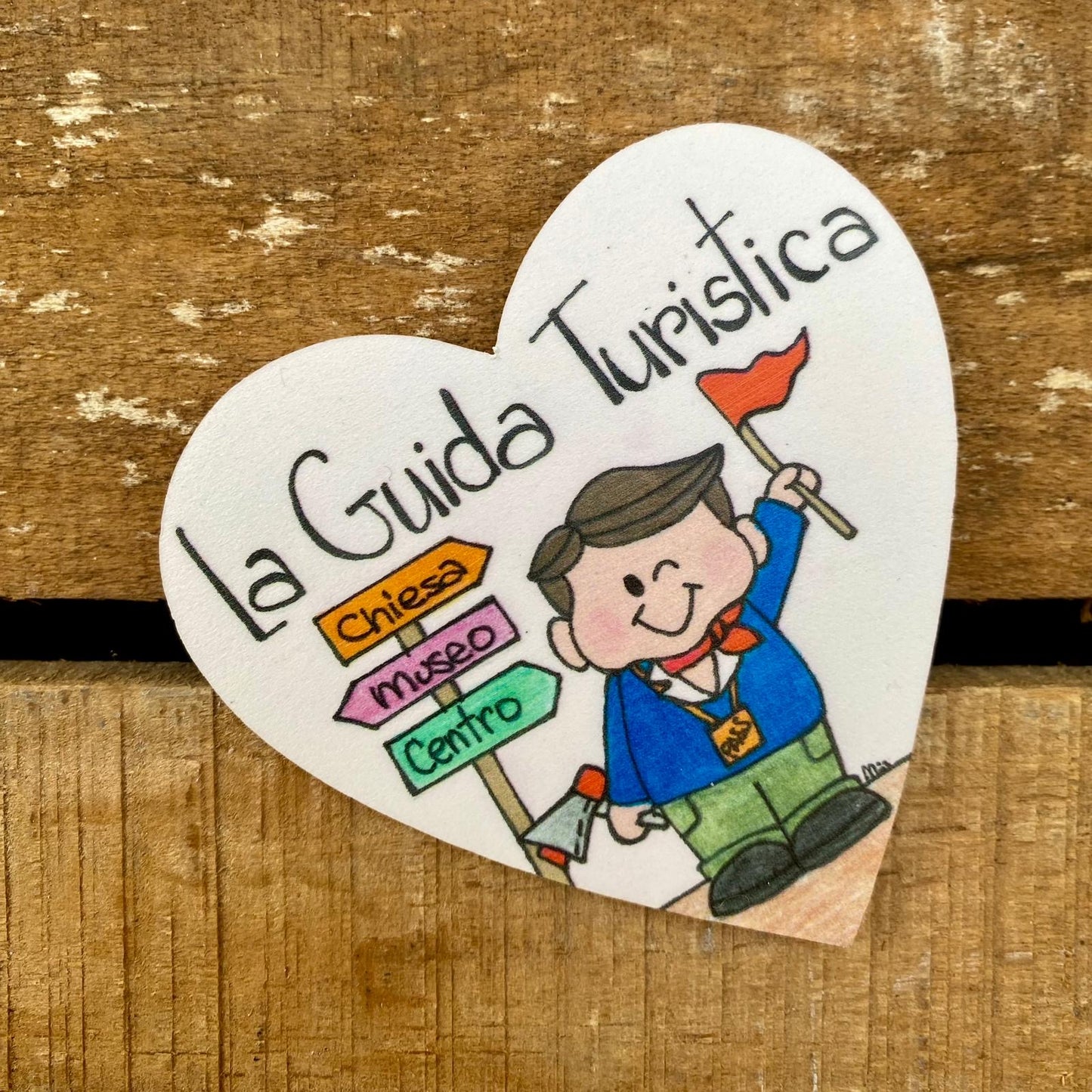 LA GUIDA TURISTICA DONNA - LA GUIDA TURISTICA UOMO