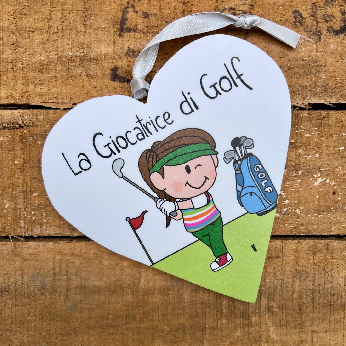 IL GIOCATORE DI GOLF - LA GIOCATRICE DI GOLF