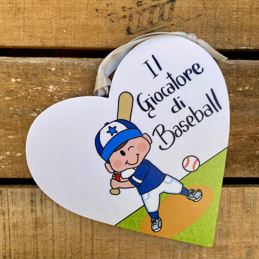 IL GIOCATORE DI BASEBALL